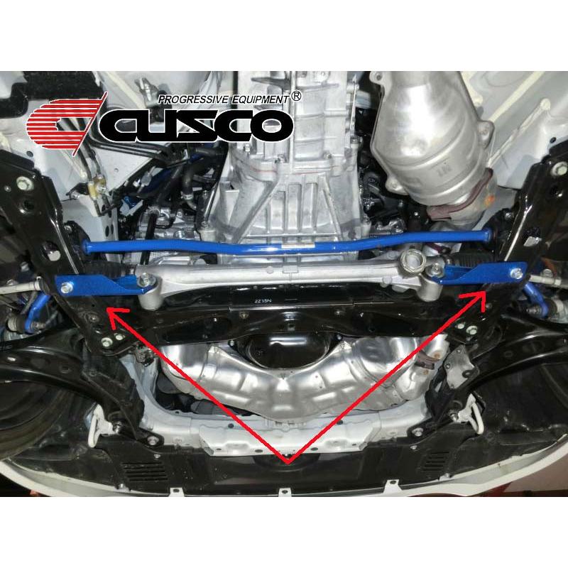 CUSCO]ZC6 BRZ用ステアリングラック補強ステー【965 026 A