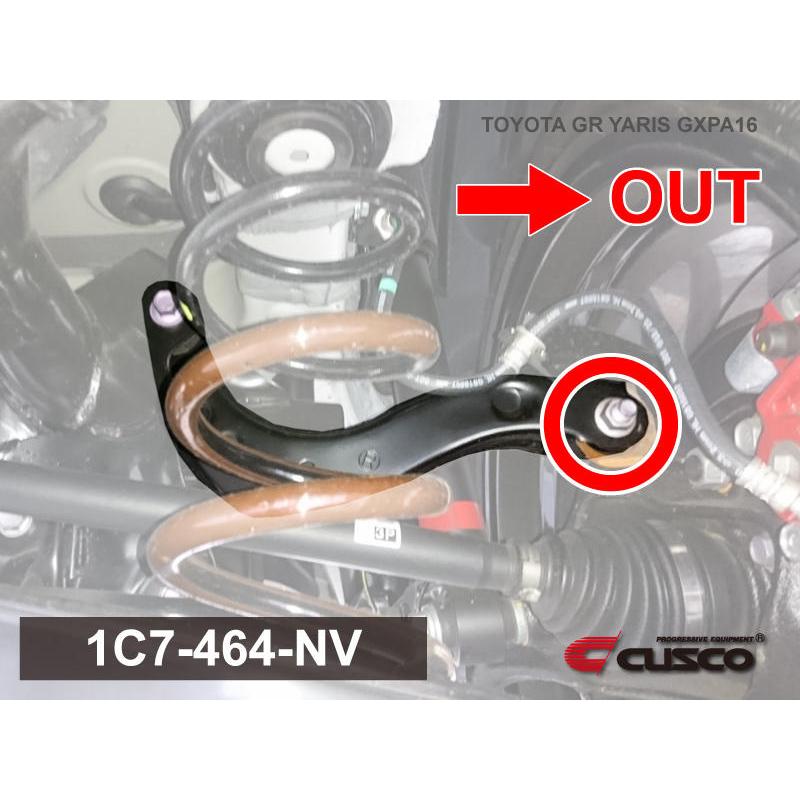 CUSCO]GXPA16 GRヤリス_4WD_1.6L(R02/09〜)用クスコピロボールブッシュ