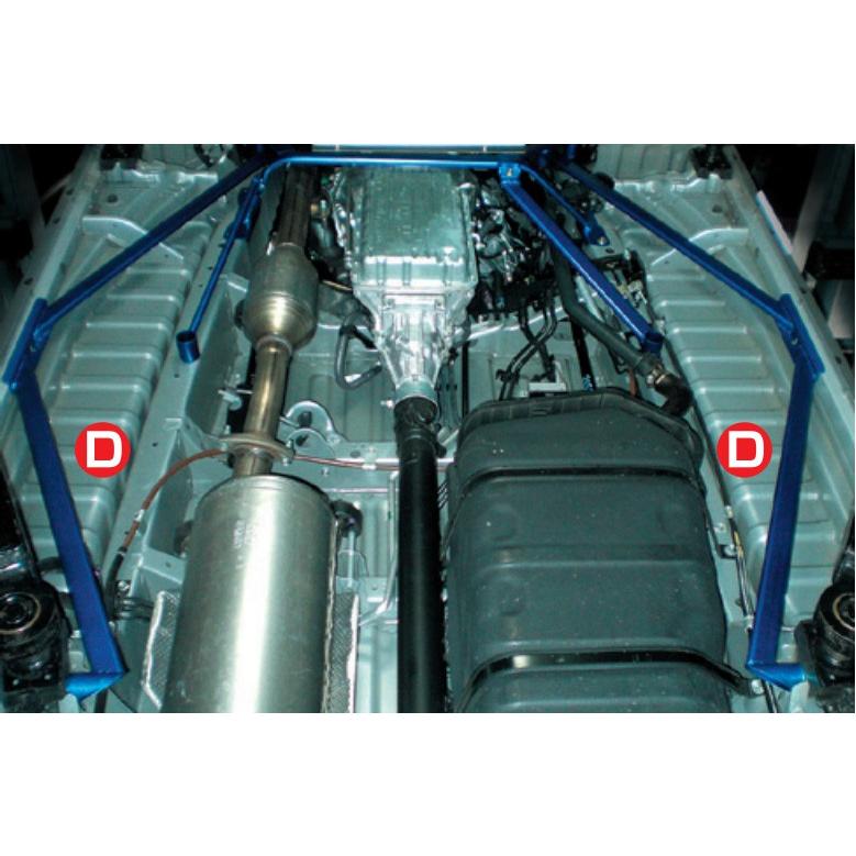CUSCO]GDH201V 200系ハイエース_2WD_2.8L(H29/11〜)用(フロア×サイド