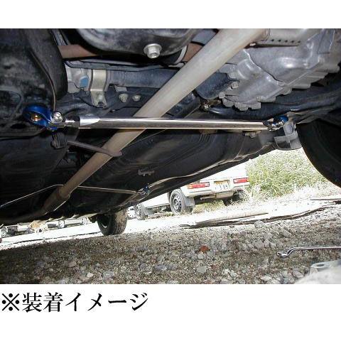 剛性]L700S系 ミラ(フロント)用ロアアームバー[カワイ製作所製