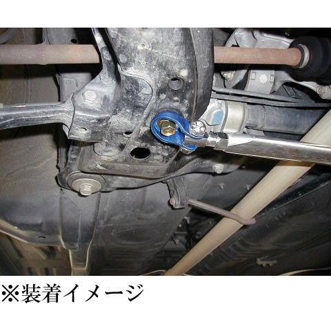 剛性]L700S系 ミラ(フロント)用ロアアームバー[カワイ製作所製
