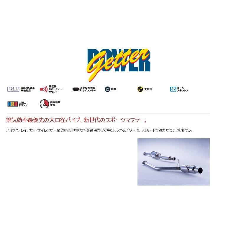 フジツボ]CL1 トルネオユーロR用マフラー(パワーゲッター