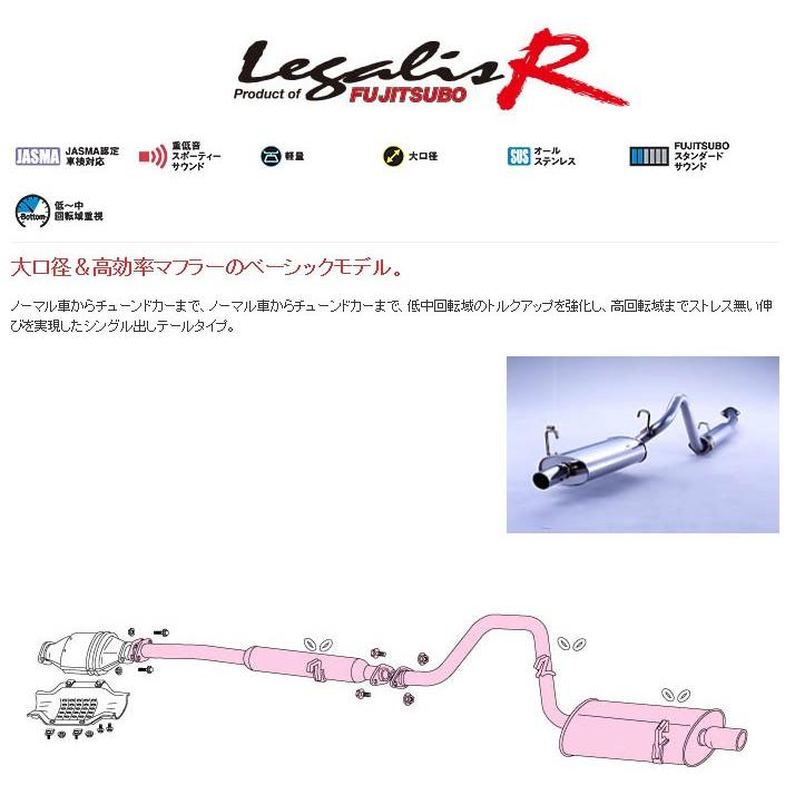 フジツボ]AE86 カローラレビン用マフラー(レガリスR) : ユニオン
