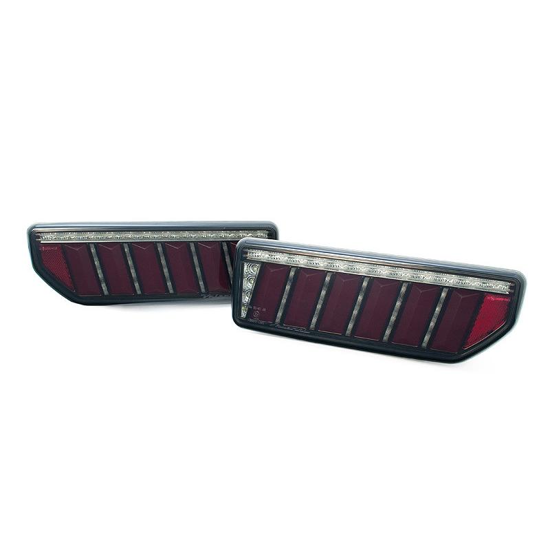 [G'BASE]JB64W ジムニー用フルLEDテールランプ＜ULTRA/ダークRED＞[保安基準適合品 1年間保証][GLT-001]の画像