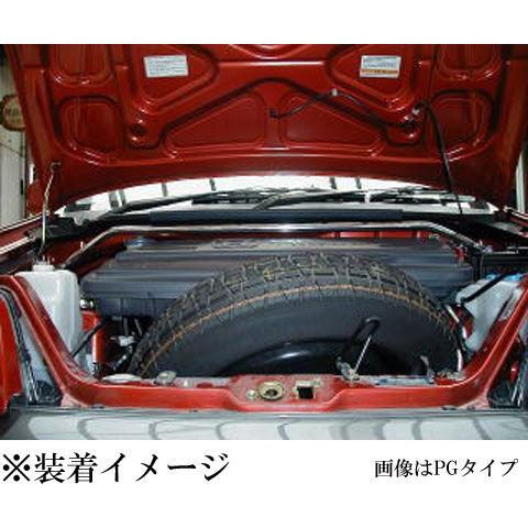 バーリー専用① 剛性]PA1 ホンダZ(フロント)用PGタワーバー[カワイ製作所製