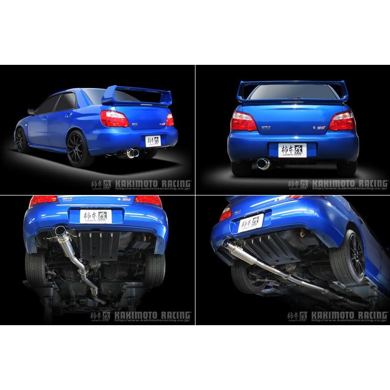 柿本_改]GH-GGB インプレッサスポーツワゴン_STI(EJ20 / 2.0 Turbo_H12
