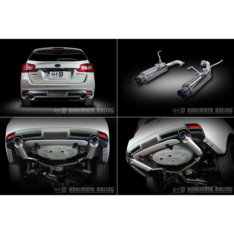 h*2様 柿本改レヴォーグ 用マフラー 柿本改 柿本改（KAKIMOTO RACING） Regu.06＆R 品番：B22353R
