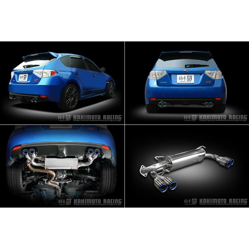 柿本_改]CBA-GRF インプレッサ_WRX STI A-Line(EJ25 / 2.5 Turbo_H21