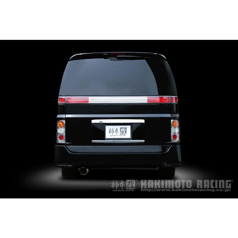柿本_改]CBA-E51 エルグランド(VQ35DE_H16/08〜_M/C後)用マフラー