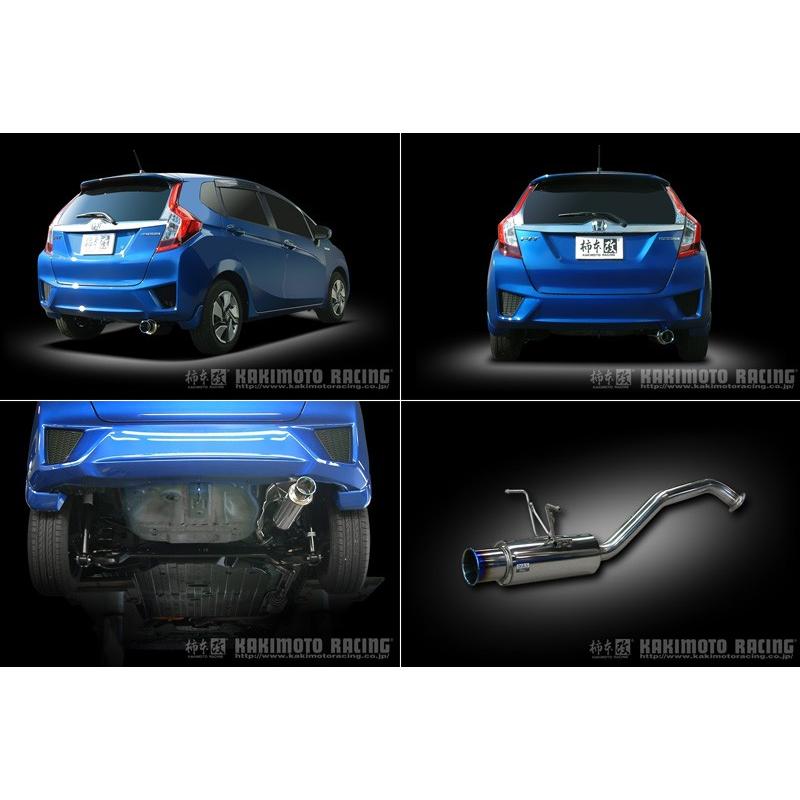 GK5 GP5 フィットマフラー フィットRS（GK5：CVT車）用PFSマフラー（4本出し） ｜ オーダー