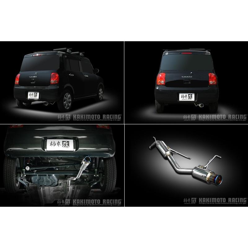 ラパンssマフラー he21s 柿本改GTbox06&S マフラー　認定書付き 柿本改 送り先限定 GTbox Rev マフラー ラパン SS HE21S 2型 H15