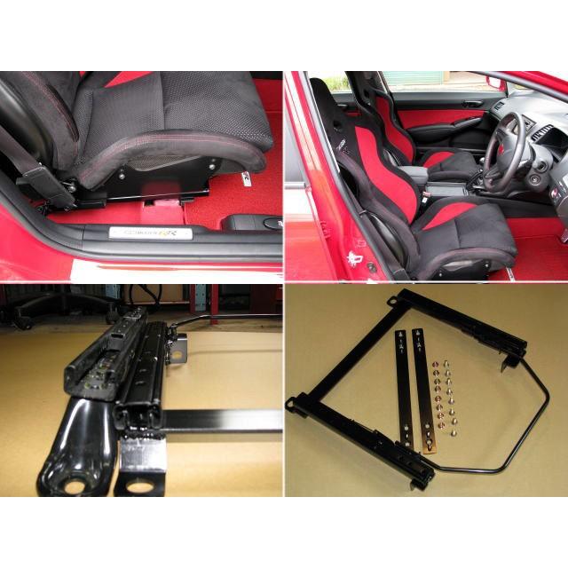 純正レカロ]FD2 シビック MUGEN-RR用ローポジションシートレール
