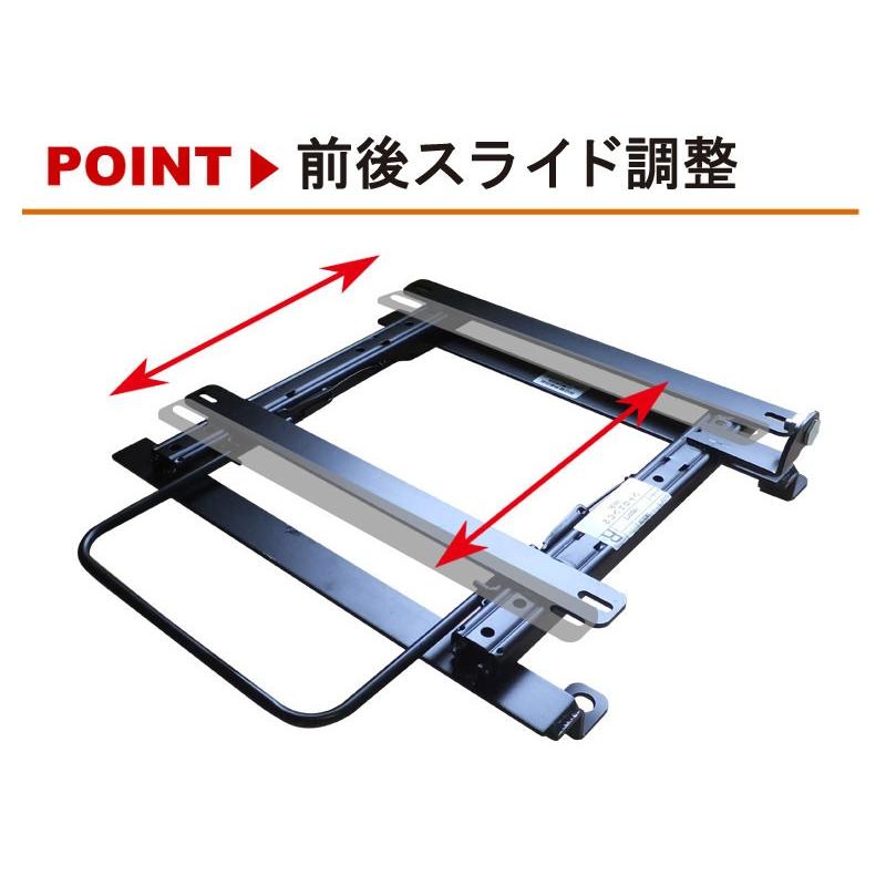 [レカロLS/LX系]GK3/GK5 フィット用シートレール[カワイ製作所製]｜unionproduce｜02