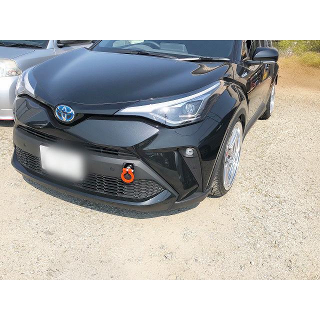 牽引フック]NGX50,ZYX10 C-HR_H28/12〜R5/8(フロント)用レーシング