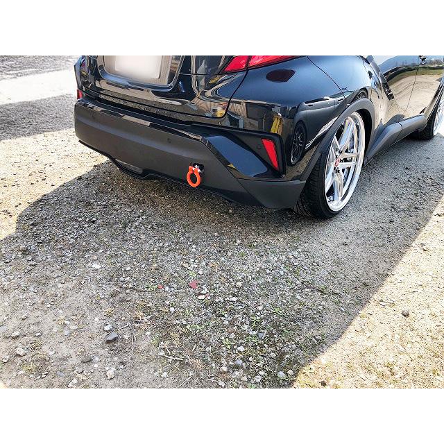 C-HR ZYX10/NGX50 自動車改造牽引フック 牽引フック]NGX50,ZYX10 C-HR_H28/12〜R5/8(リア)用レーシングフック