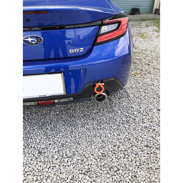 牽引フック]ZD8 BRZ_R3/8〜(リア)用レーシングフック(可倒タイプ