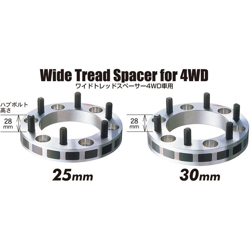 KYO-EI_Kics]ワイドトレッドスペーサー4WD用M12×P1.25_5穴_P.C.D.139.7  