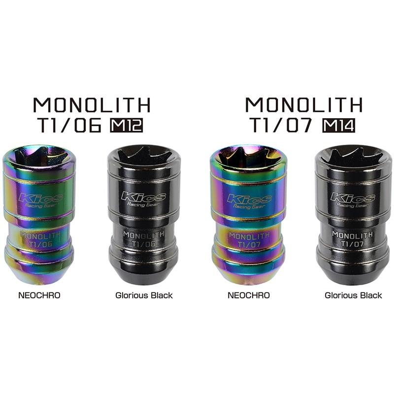 KYO-EI_Kics]モノリスT1/06_M12×P1.25×20個入ホイールナット 