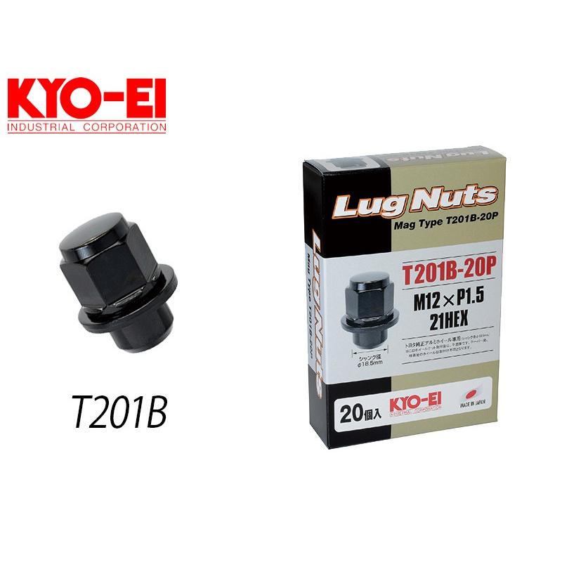 KYO-EI]トヨタ純正アルミホイール専用マグタイプナットセット_M12×P1 
