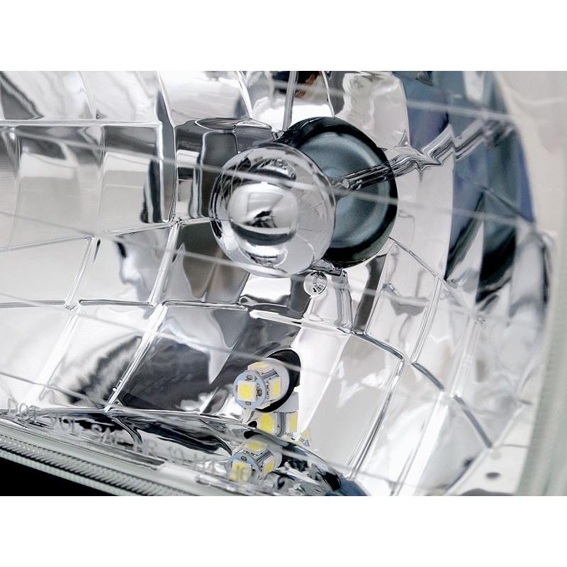 旧車】角目2灯式ヘッドライト(FC3S RX-7)＜高性能LEDポジションランプ