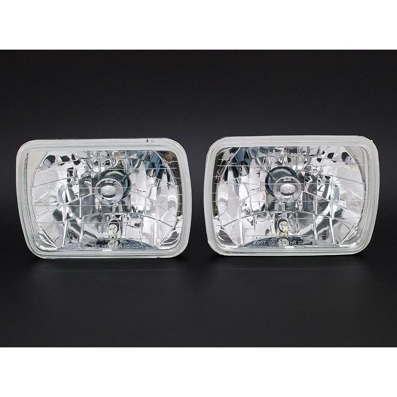 旧車】角目2灯式ヘッドライト(FC3S RX-7)＜高性能LEDポジションランプ