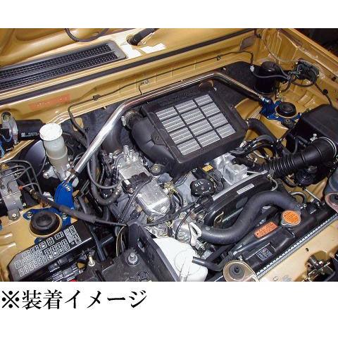 剛性]H58A パジェロミニ(フロント)用STDタワーバー[カワイ製作所製 