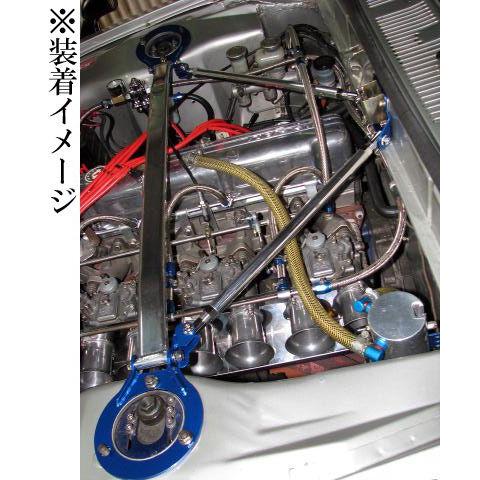 剛性]GC10 スカイライン-ハコスカ-(フロント)用トライアングルタワー 