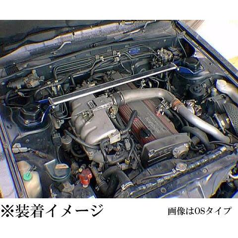 剛性]R31 スカイライン(フロント)用OSタワーバー[カワイ製作所製 