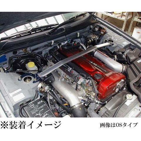 剛性]BNR34 スカイラインGT-R(フロント)用OSタワーバー[カワイ製作所製 