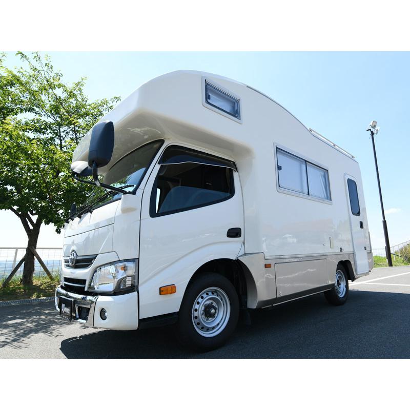 OXバイザー]Y200系 カムロード(H13〜)フロント用大型ドアバイザー