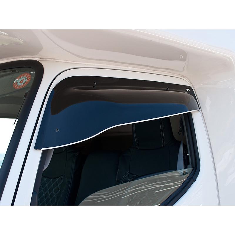 OXバイザー]U300_U600_C600系 デュトロ 標準キャブ(H11/5〜)フロント用 