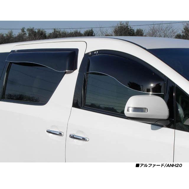 ミツビシ eKスペースバイザー エクシードバイザー ドアバイザー