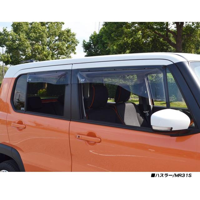 OXバイザー]ML21S ルークス(1台分)用オックスバイザー(スポーティー
