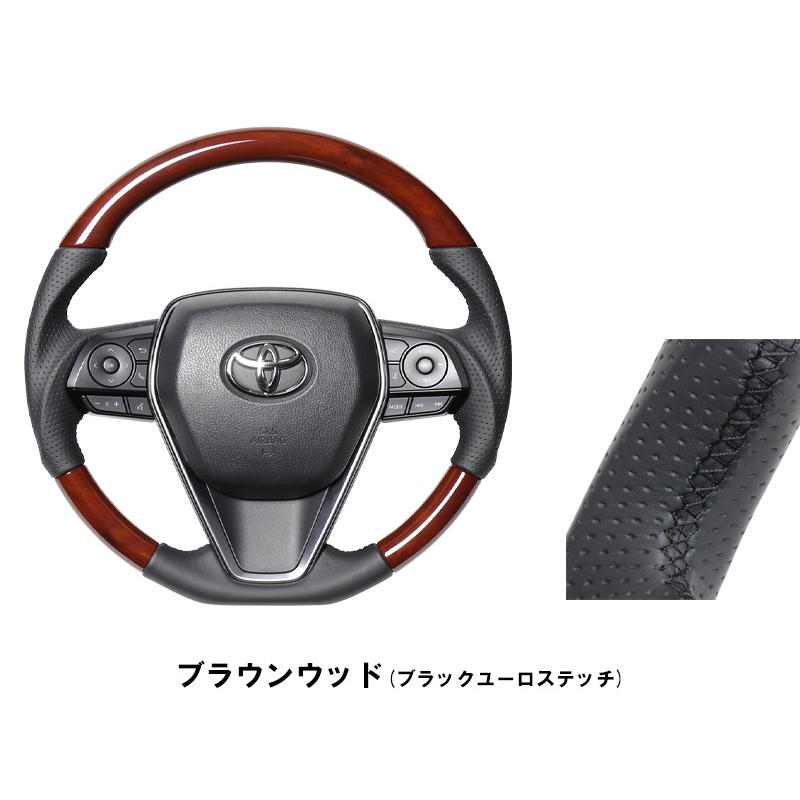 80ハリアーステアリング トヨタ 80系 ハリアー専用 LANBO オリジナル コンビステアリング