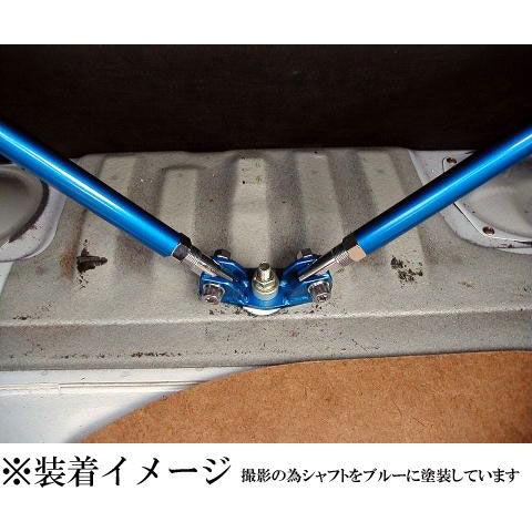 剛性]GC8 インプレッサ(リア)用トライアングルタワーバー[カワイ製作所 