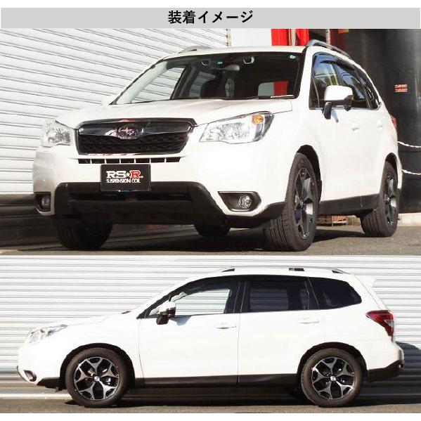 [RS-R_Ti2000 DOWN]SJ5 フォレスター_2.0i-Sアイサイト(4WD_2000 NA_H24/11〜H27/10)用車検対応ダウンサス[F900TW]