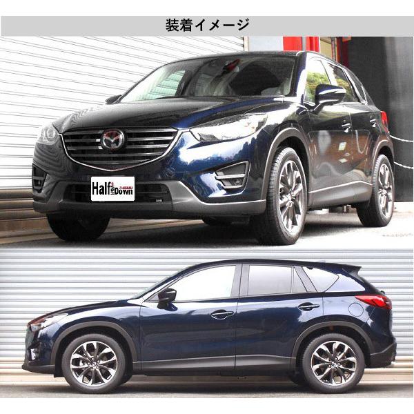 [RS-R_Ti2000 HALF DOWN]KE5FW CX-5_25S Lパッケージ(2WD_2500 NA_H27/1〜H28/12)用車検対応ダウンサス[M501THD]