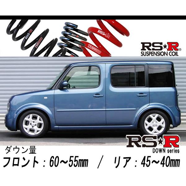 RS-R_RS☆R SUPER DOWN]BZ11 キューブ_14S(2WD_1400 NA_H17/5〜H20/10