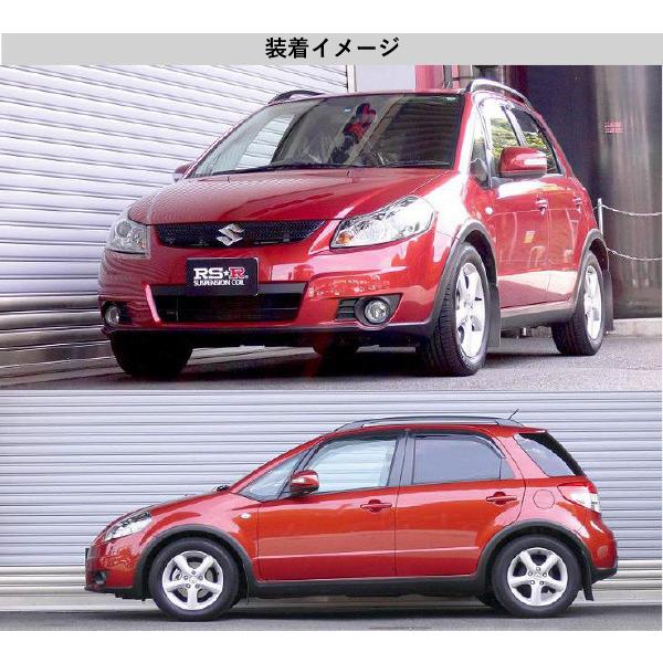 [RS-R_Ti2000 DOWN]YB11S SX4_1.5XG(4WD_1500 NA_H18/7〜)用車検対応ダウンサス[S301TD]_3