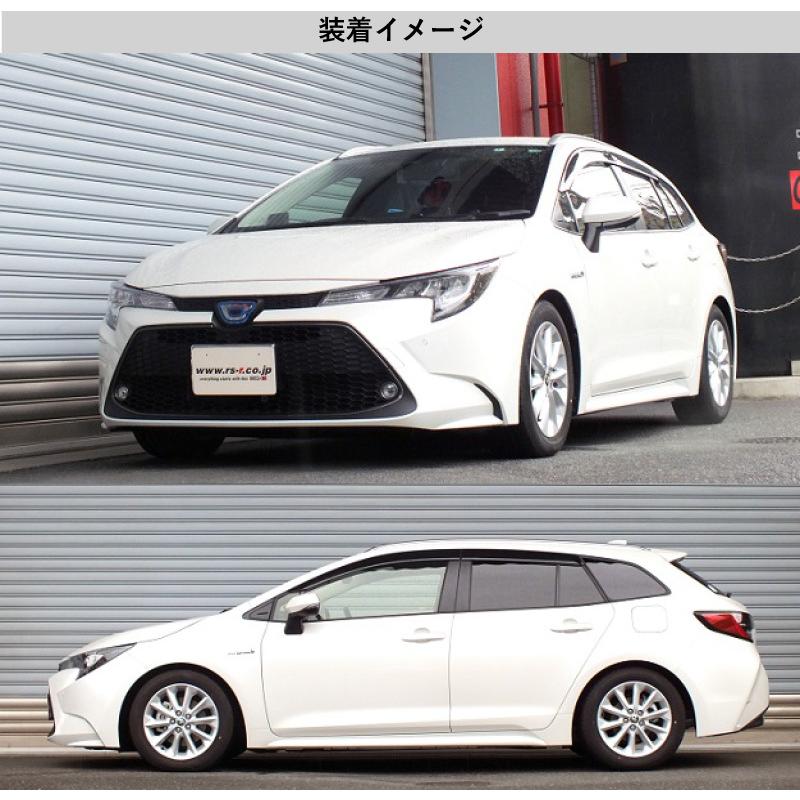 [RS-R_Ti2000 DOWN]ZWE211W カローラツーリング_ハイブリッドS(2WD_1800 HV_R1/10〜)用車検対応ダウンサス[T580TD]の画像