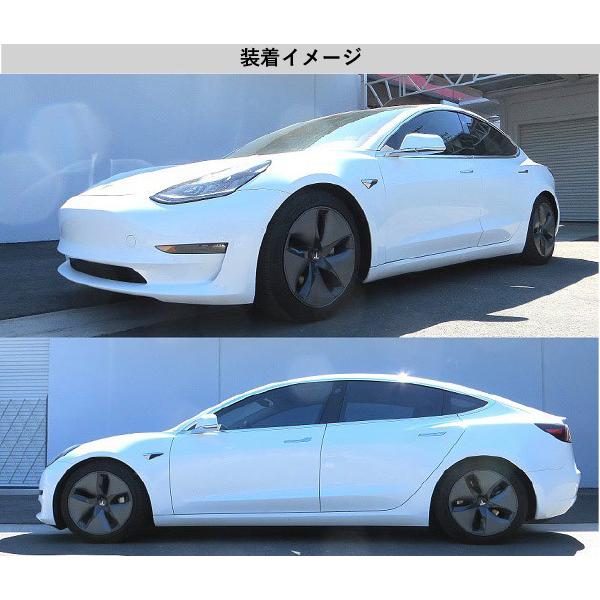 テスラ　モデル3 TESLA VOGTLAND ダウンサス　ローダウン 唯一無二？テスラモデル3をカスタマイズ！エアサスで鬼の