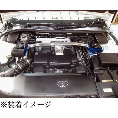 剛性]UCF20/UCF21 セルシオ 前期(フロント)用OSタワーバー[カワイ