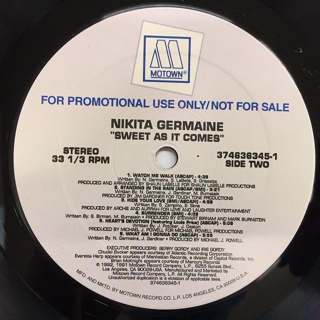 NIKITA GERMAINE / SWEET AS IT COMES (US-ORIGINAL) NIKITA GERMAINE SWEET AS IT COMES US 商品説明