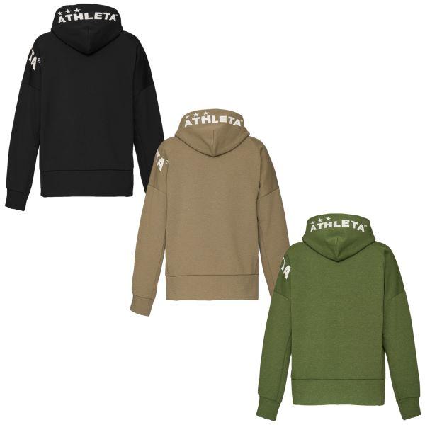 アスレタ athleta ジュニア スウェット ZIP パーカー 03377J トレーニングウェア フットサルウェア スポーツウェア 防寒｜unionspo｜02