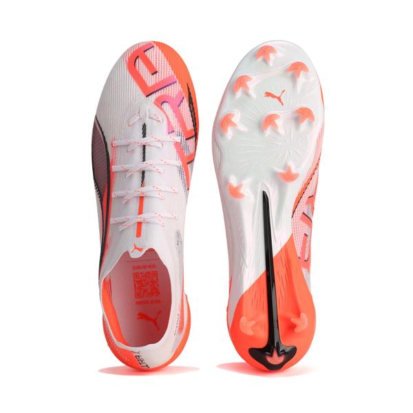 うえぞの PUMA プーマ ウルトラ 5 アルティメット FG(グレー×イエロー) 108159
