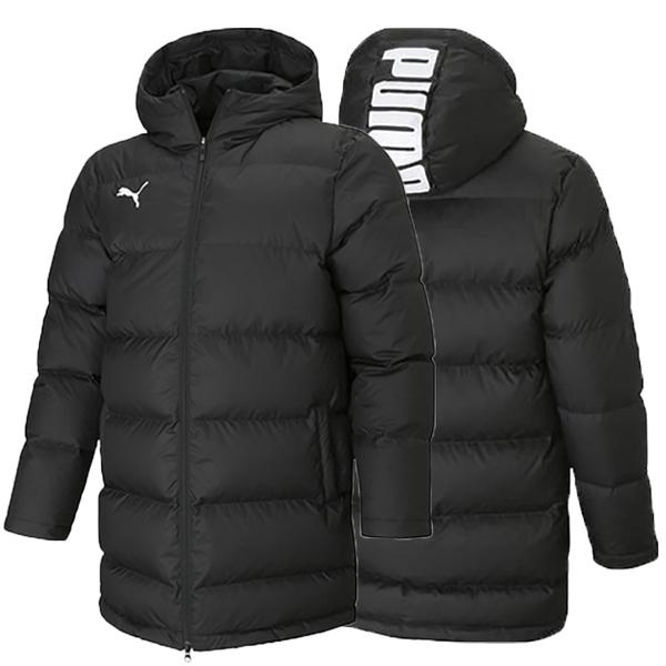 PUMA（プーマ） puma TEAMLIGA ミドル ダウンコート ブラック 657738