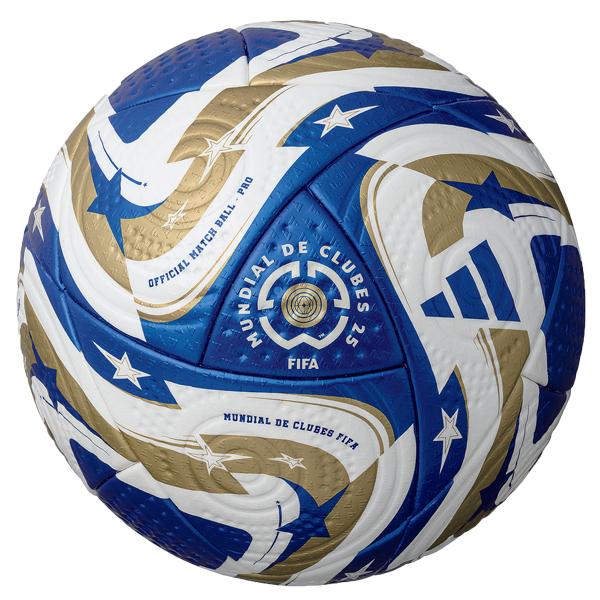 アディダス　サッカーボール　5号球　EURO 2024 　公式球 adidas（アディダス） ムンディアル・デ・クルーベス FIFA2025 決勝球