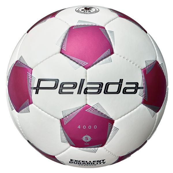 molten（モルテン） ペレーダ pelada 4000 5号 ホワイト×マゼンダ