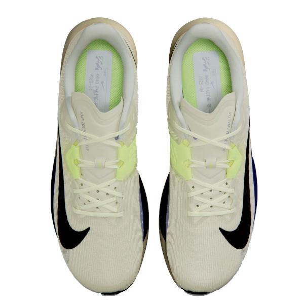 Nike スニーカー ホワイト/グレー/ライム NIKE（ナイキ） エアズーム ライバル フライ 4 シーグラス×セコイア
