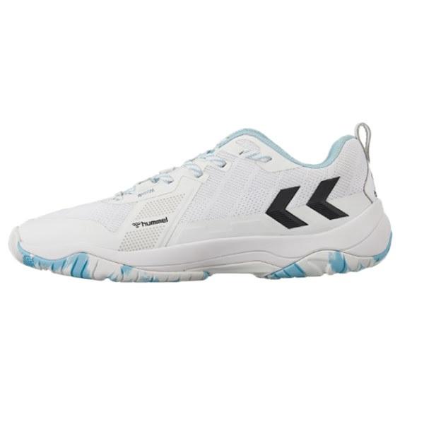 コメットパワー 3.0　ホワイト×ミントグリーン　【hummel|ヒュンメル】ハンドボールシューズhas8043-1054 hummel（ヒュンメル） hummel KOMET POWER 3.0 ホワイト×ミント